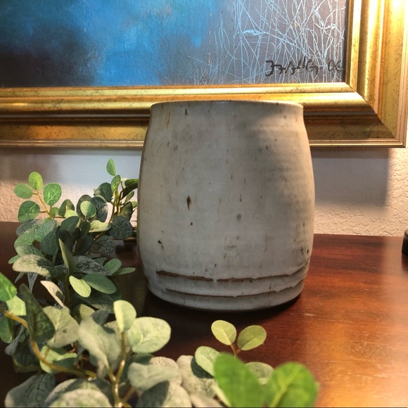 Ceramis vase, signed by Eddy - Picture 4 of 9